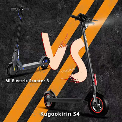 Kugookirin S4 VS Mi Electric Scooter 3 Who wins？Hurry to have a look！