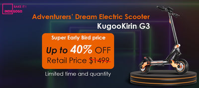 The Best Electric Scooter of 2021- KugooKirin G3