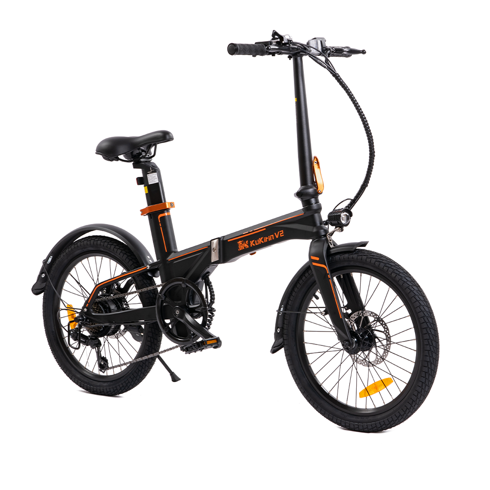 KUKIIRN V2 Opvouwbare elektrische fiets | Verwijderbare batterij | 25 Km/h Max snelheid