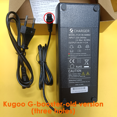 Charger and Charging Port for KUGOO Electric Scooter