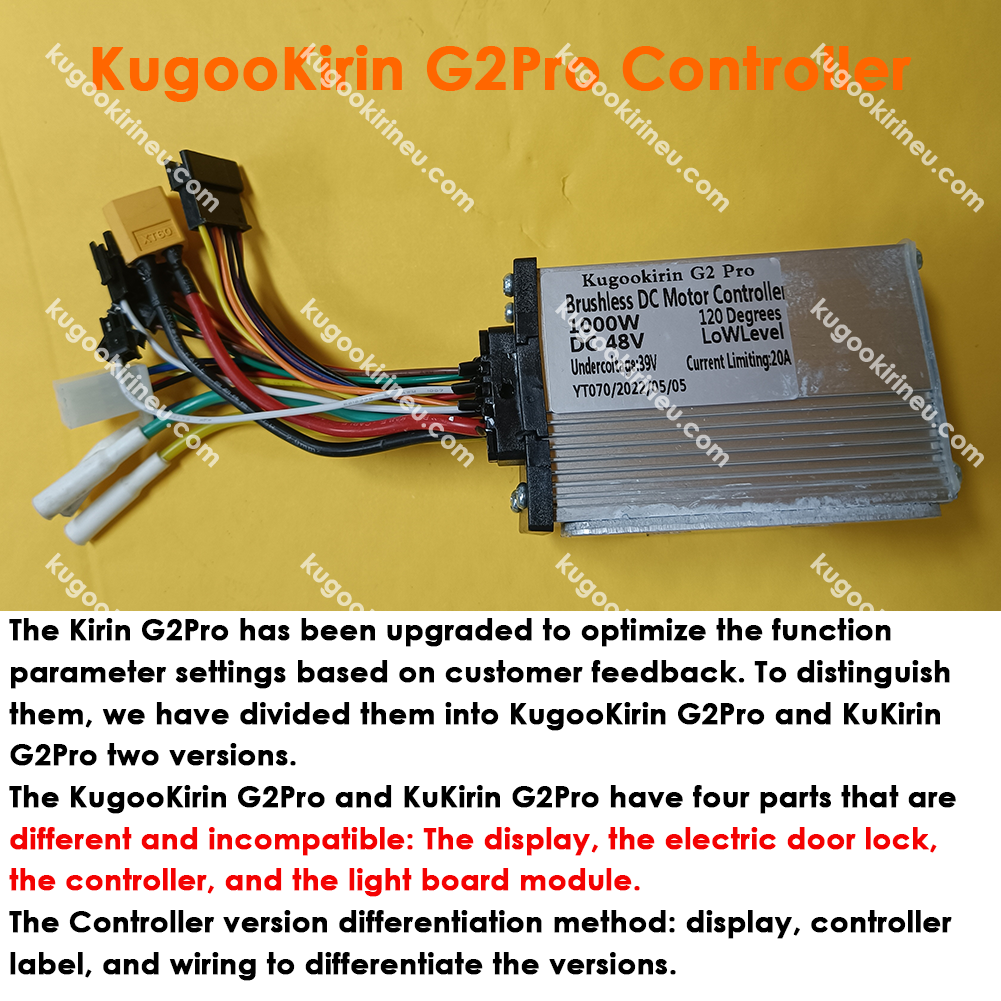 Pièces de rechange pour KUGOOKIRIN G2 Pro | KUKIRIN G2 Pro Scooter électrique