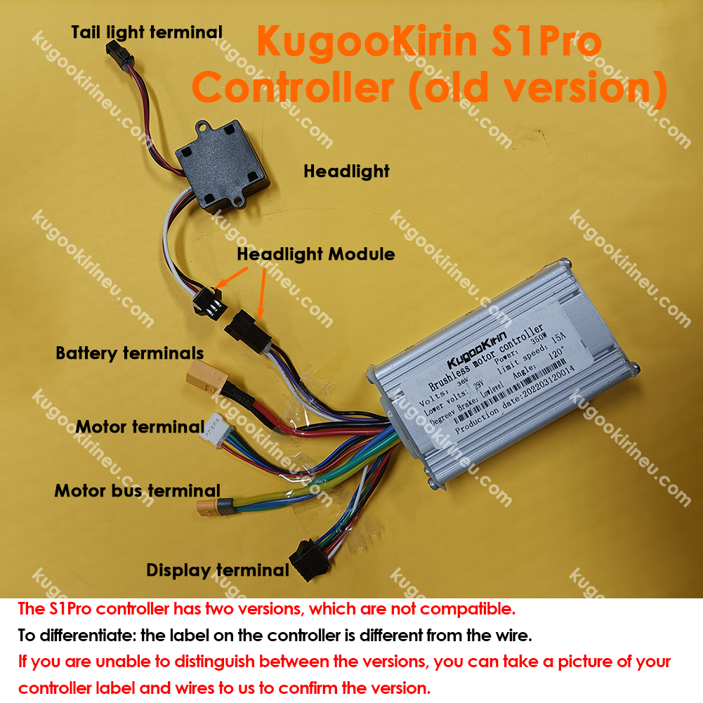 Pièces de rechange pour Scooter électrique KUGOOKIRIN S1 Pro