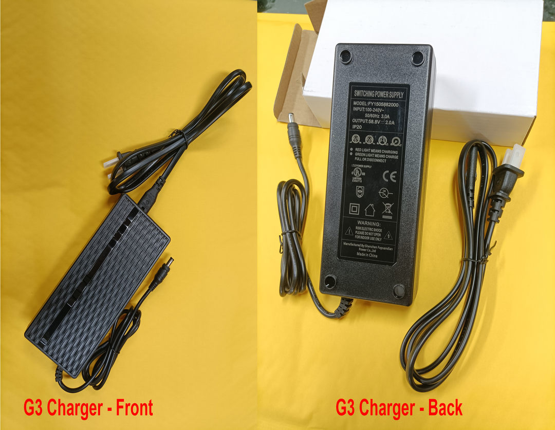 Port De Charge Remplacement Pour Scooter KuKirin G3 G4 - Connecteur DC 5.5x2.1 Mm, Rouge/noir, Facile à Installer