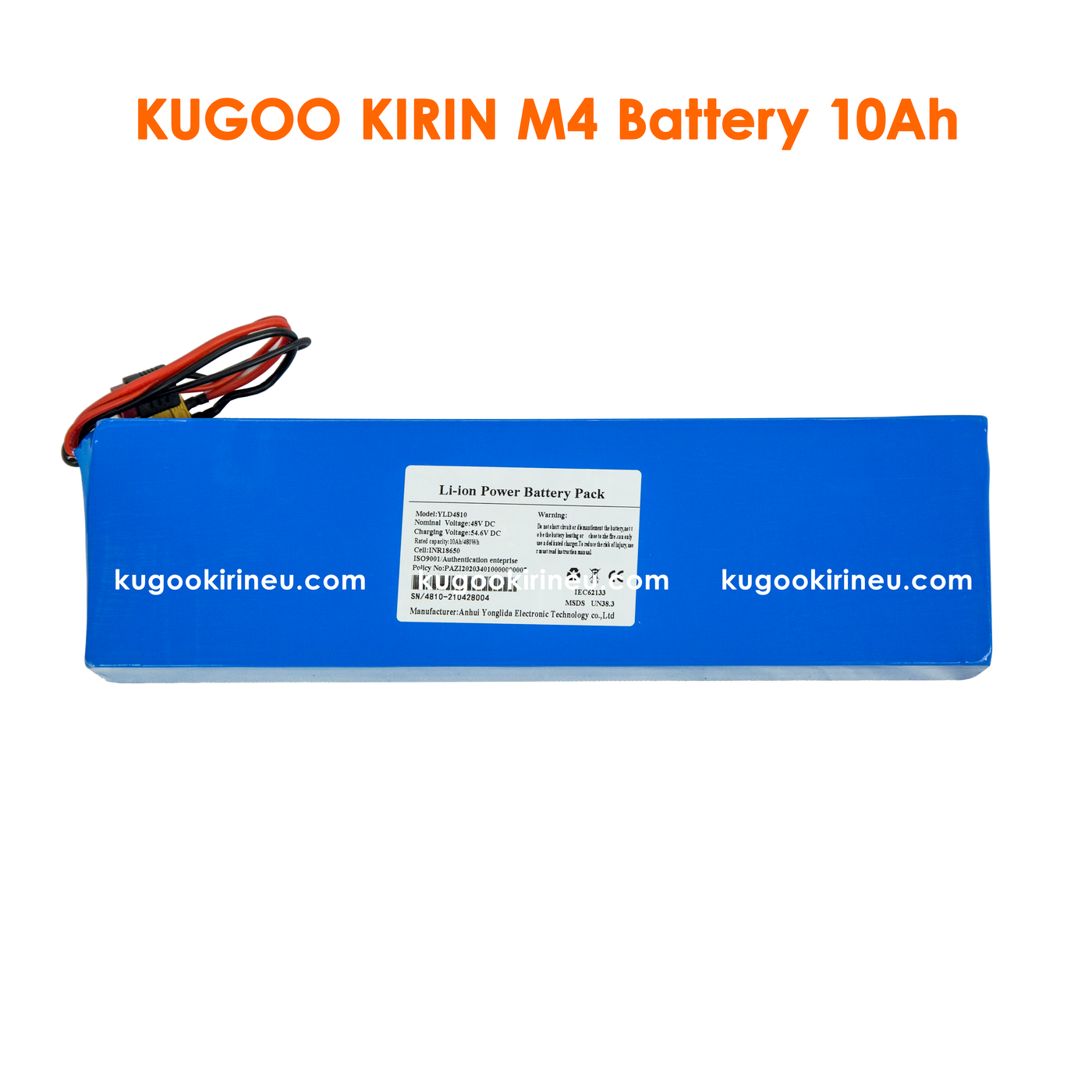 Battery for KUGOO Electric Scooter
