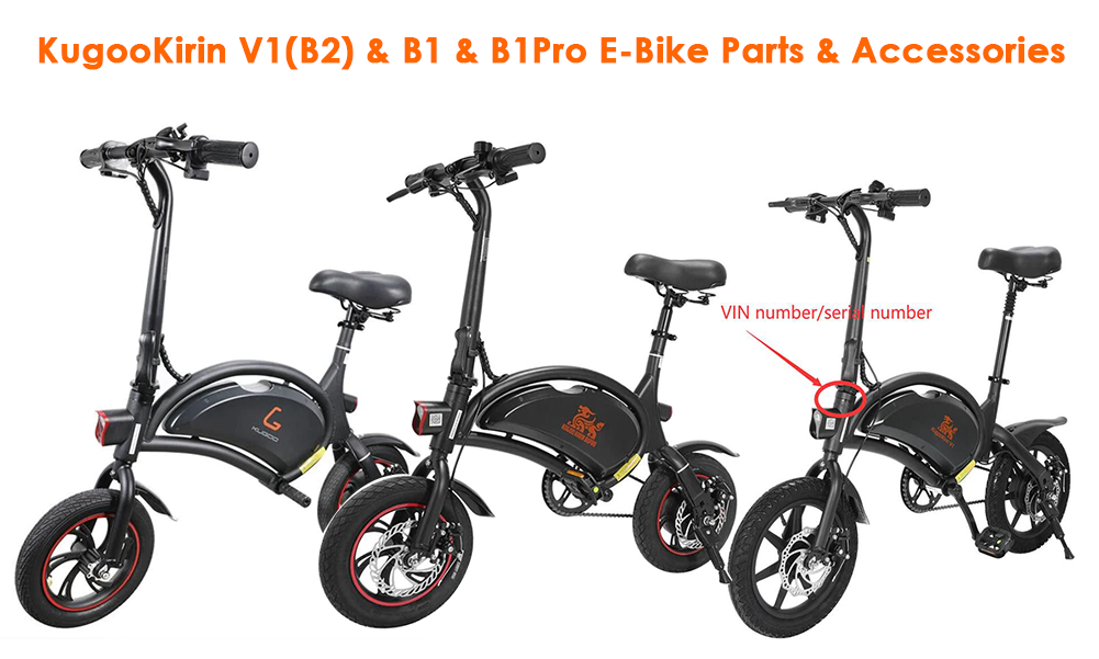 Reservdel till KUGOO KIRIN V1(B2) | B1 Pro Electric Bike.